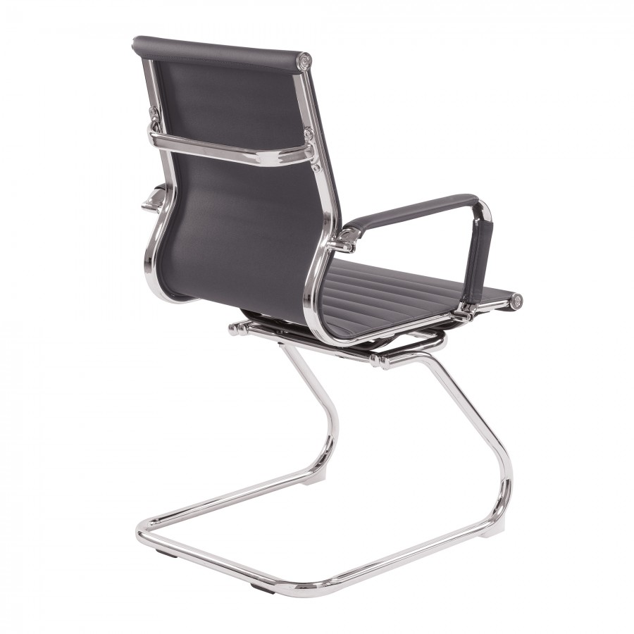 Aura Leather Cantilever Office Chair